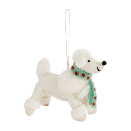 Fido Ornament - Poodle