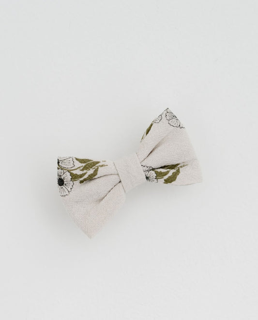 Little Cotton Clothes - Small Hair Bow - Poppy Floral