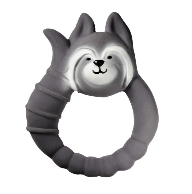 Natural Rubber Teether - Raccoon