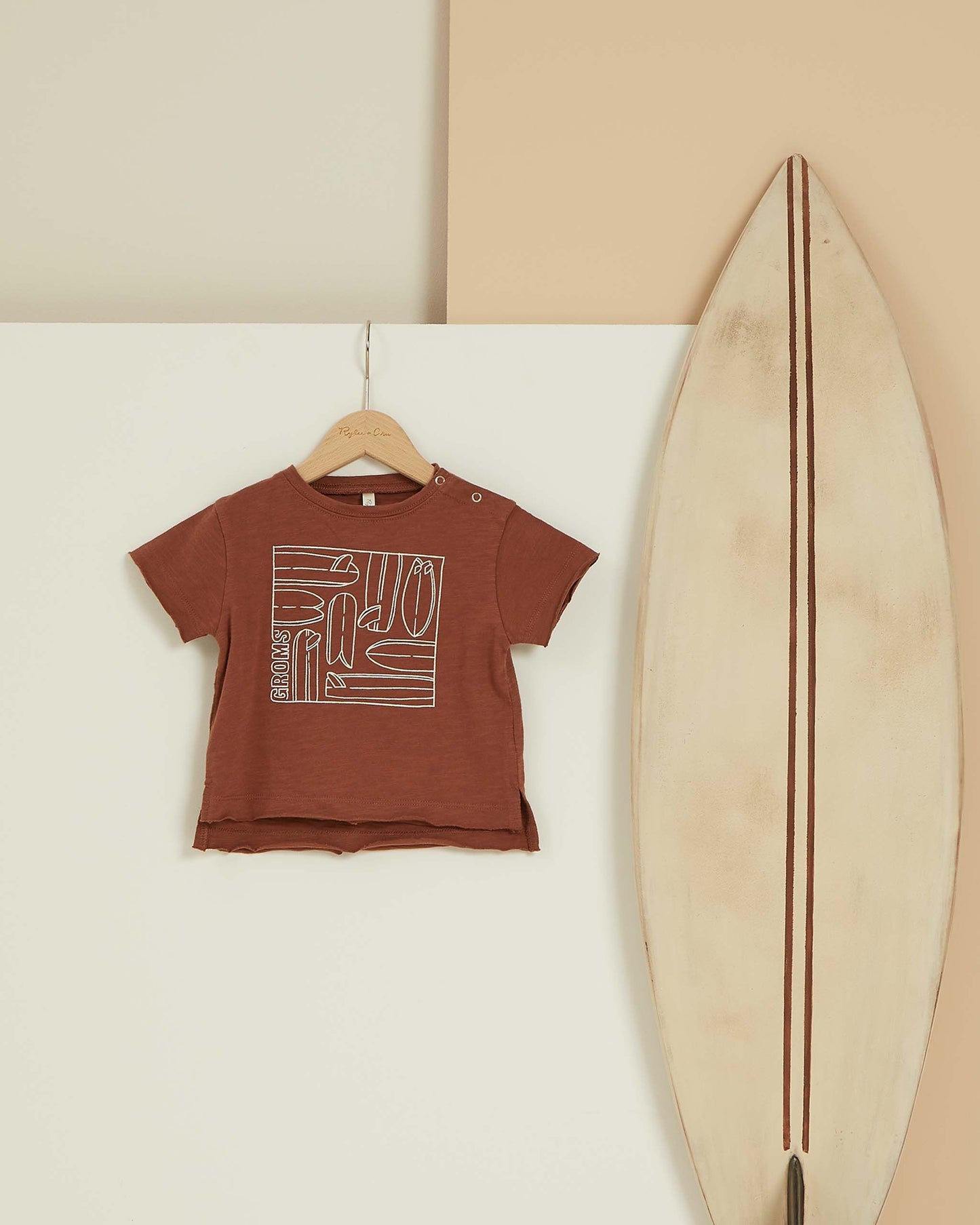 Rylee + Cru - Raw Edge Tee - Groms