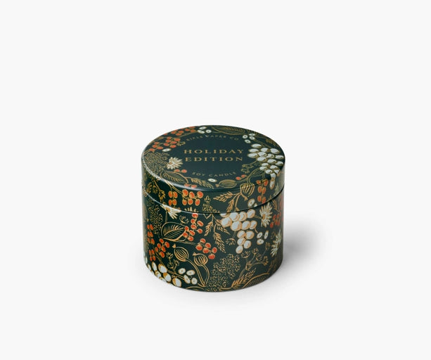 Rifle Paper Co. - Holiday Tin Candle - 3oz