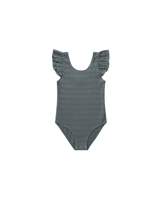 Rylee + Cru - Ruffle Bodysuit - Sea