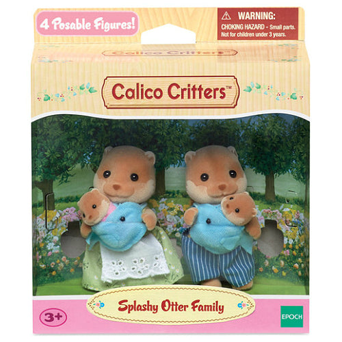 Calico Critters - Splashy Otter Family