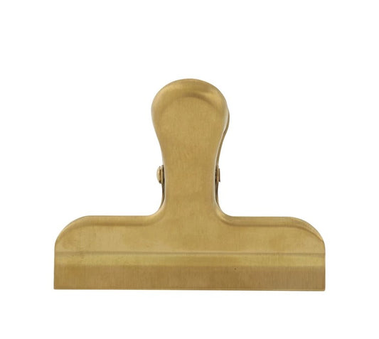 Bloomingville - Stainless Steel Clip, Gold Finish