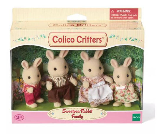 Calico Critters - Sweetpea Rabbit Family