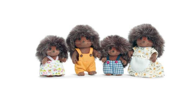 Calico Critters - Pickleweeds Hedgehog Family