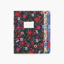 Rifle Paper Co. - Assorted Set of 3 Wild Rose Notebooks