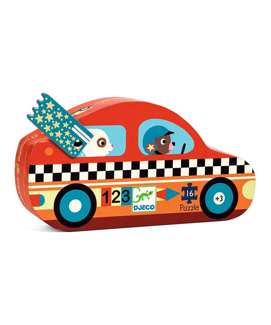 Djeco - The Racing Car Mini Puzzle